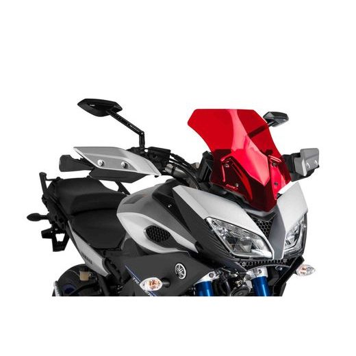 Windscreen PUIG RACING 7645R rdeč
