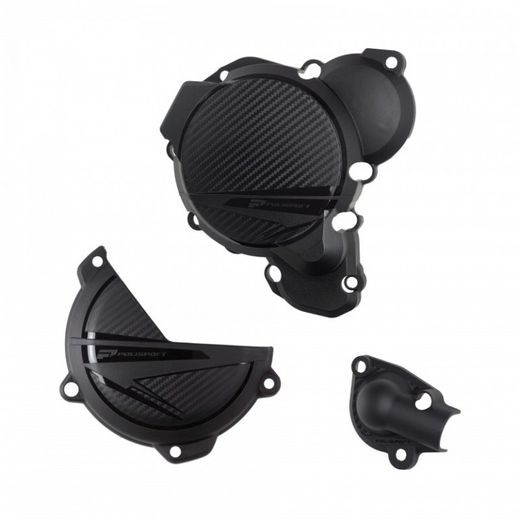 Kit Clutch & Ignition & water pump POLISPORT 91375 Črn