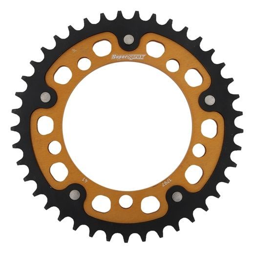 Zadnji verižnik (zobnik) SUPERSPROX STEALTH RST-1797:41-GLD zlata 41T, 530