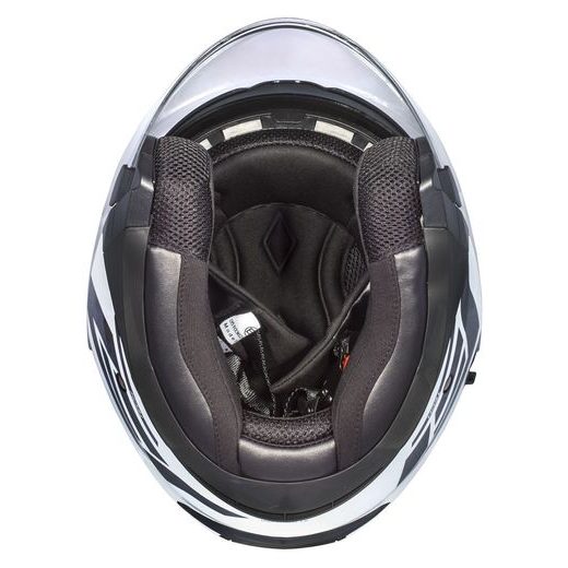 Jet čelada CASSIDA JET TECH CORSO black / white S