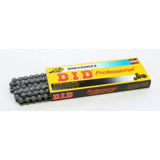 Super Non-O-Ring (nezatesnjena brez O-ringov) veriga DID D.I.D Chain 420NZ3 SDH 140 L Steel