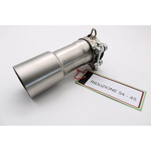 Link pipe adapter GPR ES070 Brushed Stainless steel