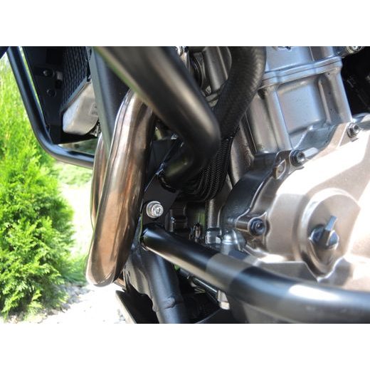Engine guards RDMOTO CF57KD matt black upper + lower