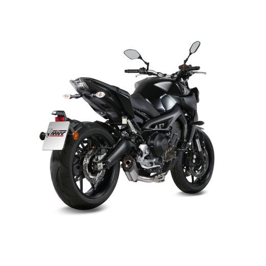 Full exhaust system 3x1 MIVV SUONO Y.042.L7 Nerjaveče jeklo / Karbonska kapa