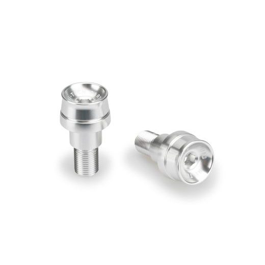 Bar ends PUIG SPEED 21024P srebrna