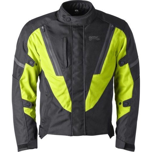 Jakna GMS AVON WP MAN ZG55024 black-fluo yellow 5XL
