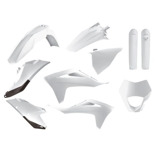 Set plastik POLISPORT 91027 enduro Bela