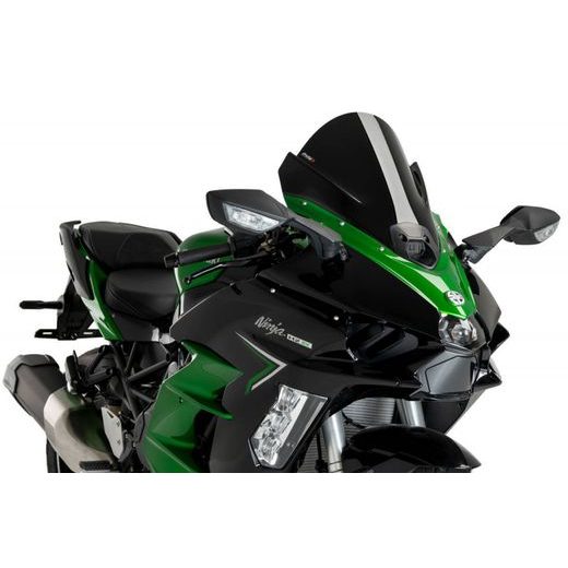 Windscreen PUIG Z-RACING 21714N črna