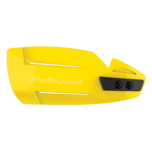Handguard POLISPORT HAMMER 8307800004 with universal plastic mounting kit Rumena