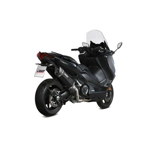 Celoten izpušni sistem 2x1 MIVV SR-1 Y.061.LR1XB Črn