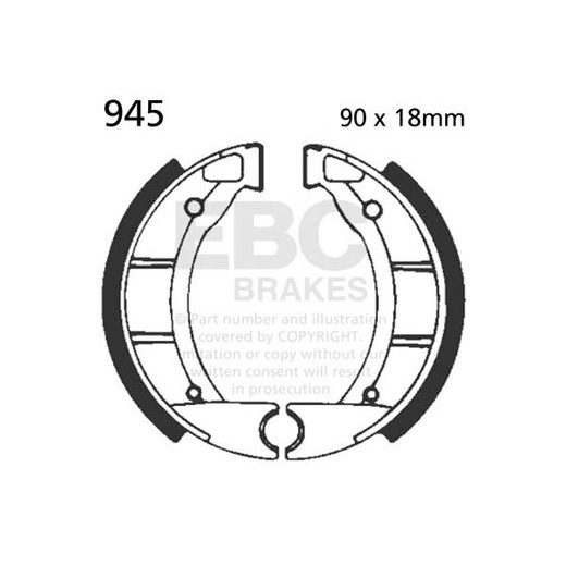Brake shoe set EBC 945
