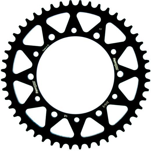 Zadnji verižnik (zobnik) SUPERSPROX RFE-245/3:48-BLK črna 48T, 520