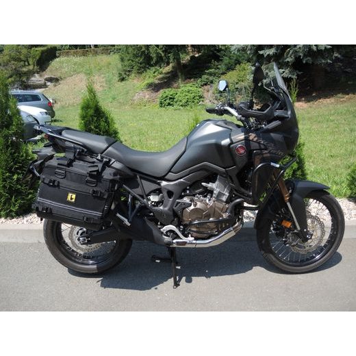 Engine guards RDMOTO CF57KD matt black upper + lower