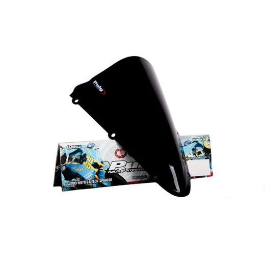Windscreen PUIG RACING 4637N črna