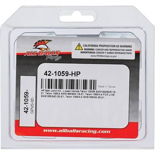 Ball Joint Kit All Balls Racing 42-1059-HP HP lower