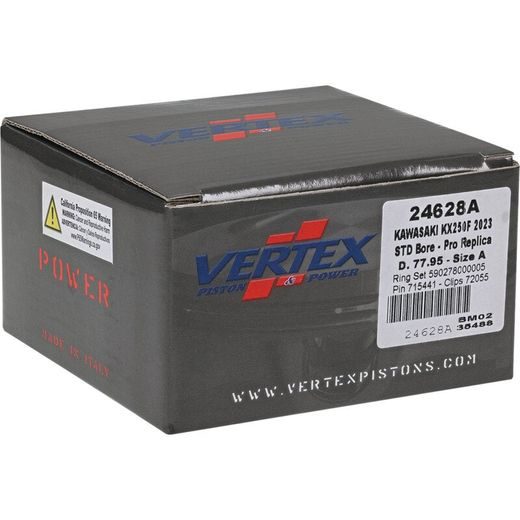 Complete piston VERTEX 24628A Cylinder 78, piston 77,95 mm