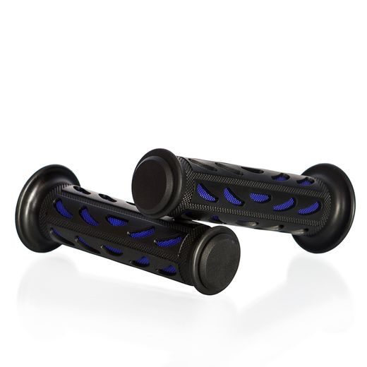 Cestni Ročaj (Grip) - Street MOTION STUFF ADVANCED Črno/Modra (popular crescent moon design)