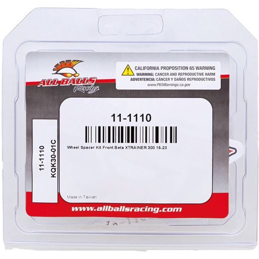 Wheel spacer kit All Balls Racing 11-1110