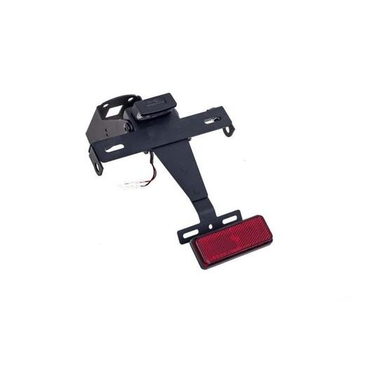 Adjustable license support PUIG 5735N črna