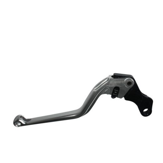 Clutch Lever ACCOSSATO ESH008 fixed CNC-worked aluminium, silver