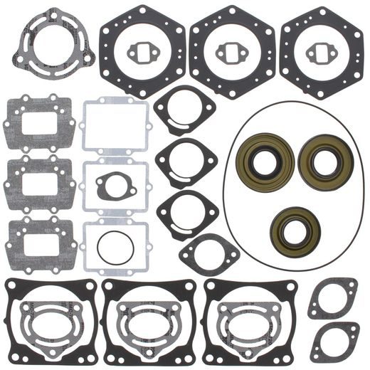 Complete gasket set with oil seal WINDEROSA 611411