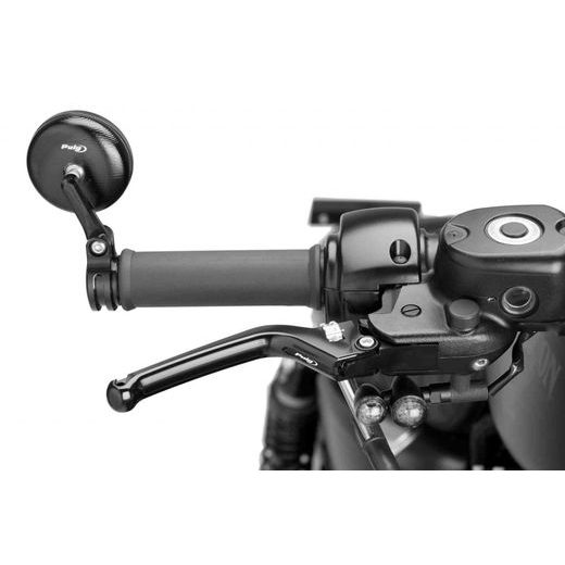 Brake lever without adapter PUIG HERITAGE 9995N unfoldable črna