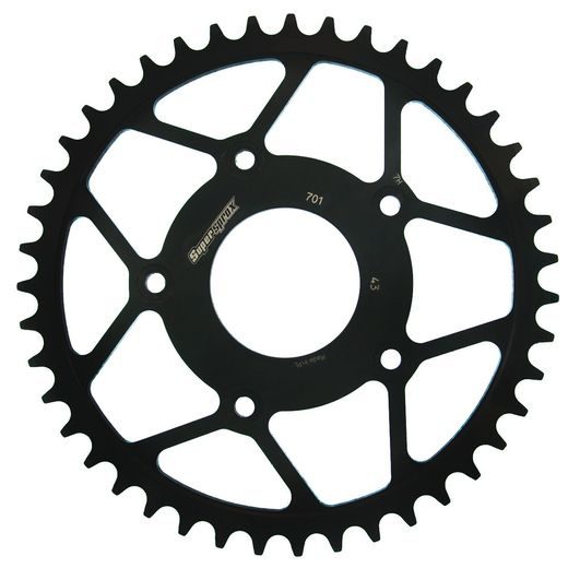 Zadnji verižnik (zobnik) SUPERSPROX RFE-701:43-BLK črna 43T, 520