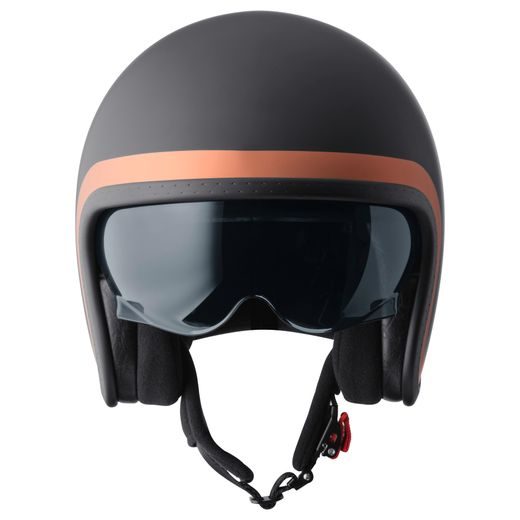 Jet čelada GMS RIDE ZG11702 matt black-bronze L