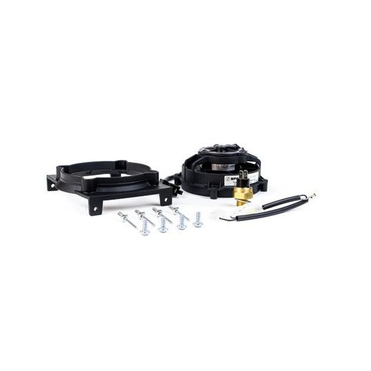 Radiator cooling fan and mounting kit SPAL EP-RFS-PLB20-1TEB with thermoswitch