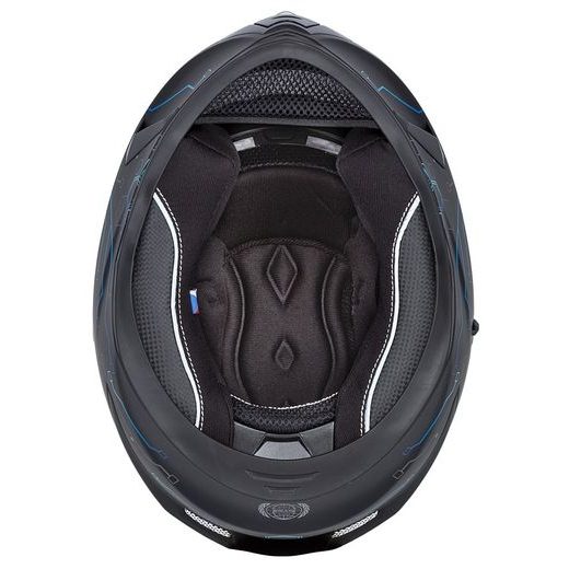 Integralna čelada CASSIDA INTEGRAL 3.0 HACK matt black /blue M