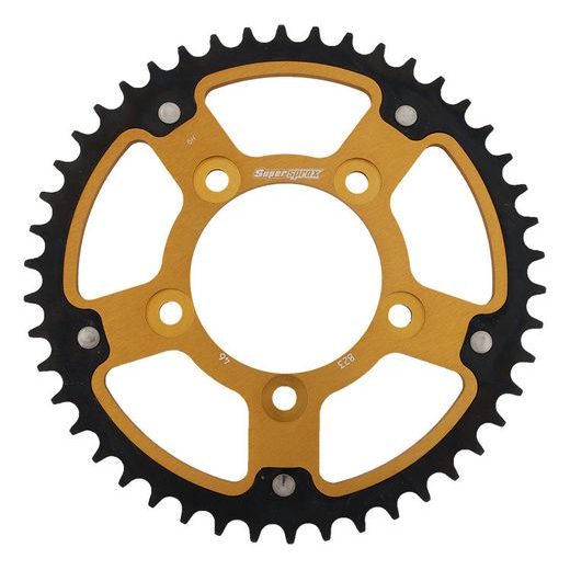 Zadnji verižnik (zobnik) SUPERSPROX STEALTH RST-823:46-GLD zlata 46T, 520