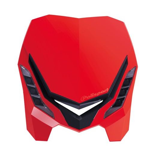 Headlights POLISPORT E-BLAZE 8670800004 Red CR04/Black