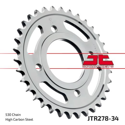 Zadnji verižnik (zobnik) JT JTR 278-34 34T, 530