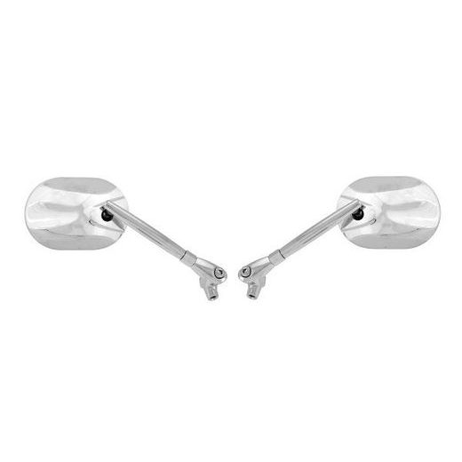 Vzvratno ogledalo RMS 122772340 Univerzalen aluminium (pair)