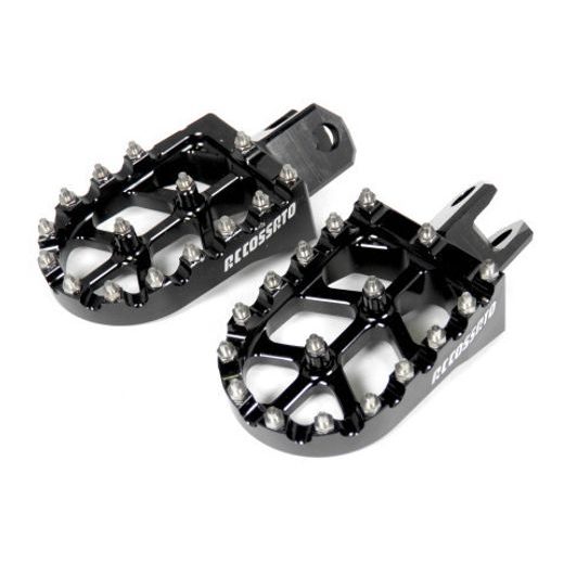 Stopalke (Footpegs) ACCOSSATO OFF-ROAD FR803 črna