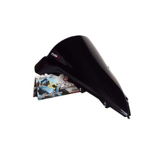 Windscreen PUIG RACING 4935C carbon look