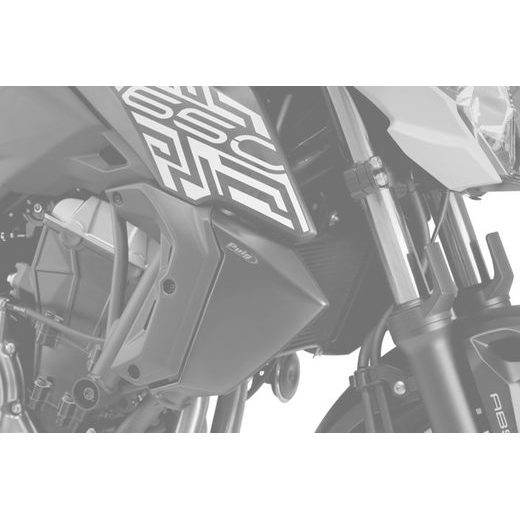 Radiator side panels PUIG 9371C carbon look
