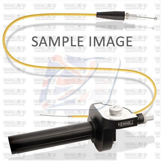 Twistgrip conversion 600A Venhill Y01-4-041/9-YE featherlight yellow