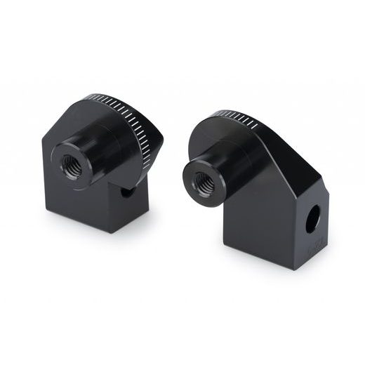 Adapterji za stopalke (Footpeg adapters) PUIG 22639N črna