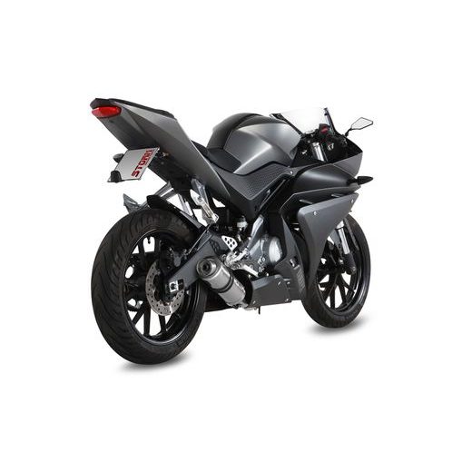 Celoten izpušni sistem 1x1 STORM GP Y.047.LXS Nerjaveče jeklo