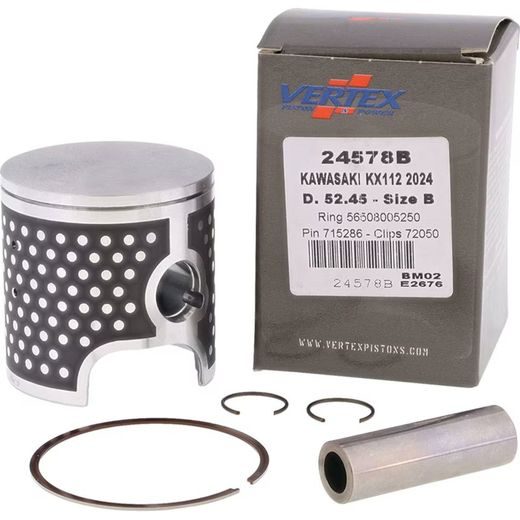 Complete piston VERTEX 24578B Cylinder 52,5, piston 52,45 mm