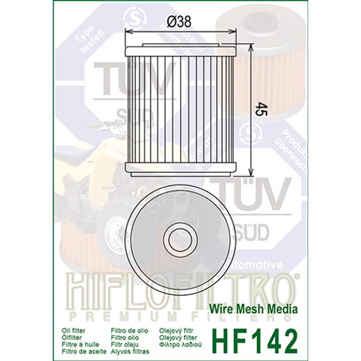 Oljni filter HIFLOFILTRO HF142