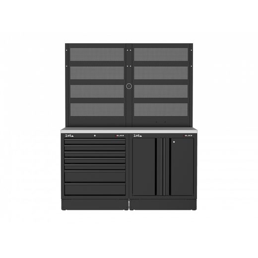 Workbench LV8 EVS16-02X with stainless steel top