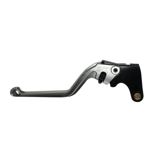 Clutch Lever ACCOSSATO ESS035 fixed CNC-worked aluminium, silver