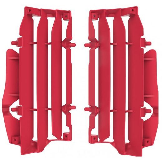 Radiator Louvers POLISPORT 8473600002 Rdeč