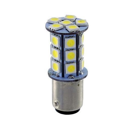 LED lamp RMS BA15D 246510895 410 lumen rdeč