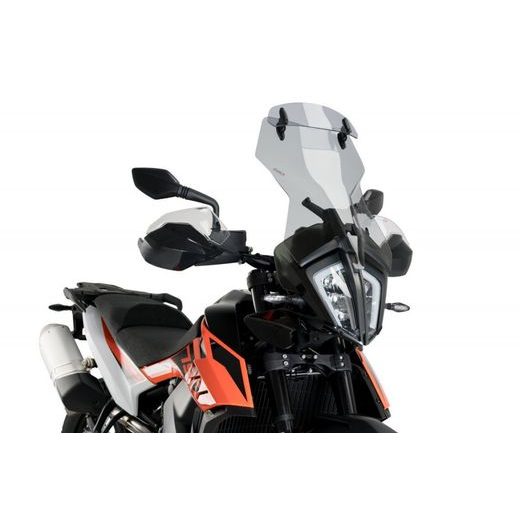 Windscreen PUIG TOURING WITH VISOR 3588H smoke