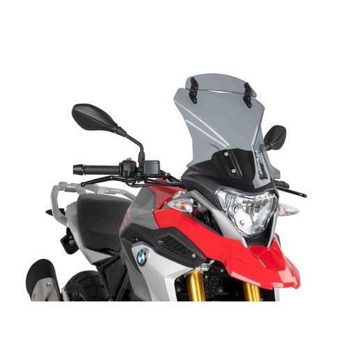 Windscreen PUIG TOURING WITH VISOR 9880H smoke