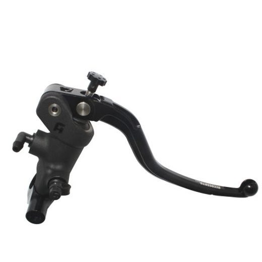 Radial brake master cylinder ACCOSSATO PC013 19 x 20 with fixed lever,black