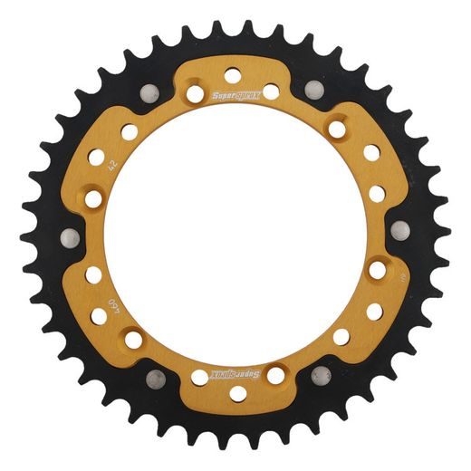 Zadnji verižnik (zobnik) SUPERSPROX STEALTH RST-460:42-GLD zlata 42T, 520